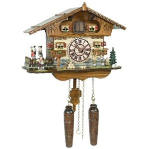 horloge chalet animée de la Forêt Noire