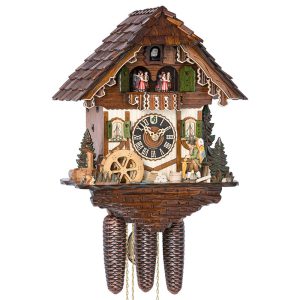 coucou chalet musical à mouvement 8 jours