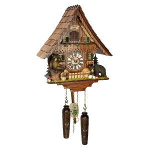 horloge coucou avec ours